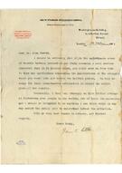 Rıza Tevfik'e James A. Little'dan mektup