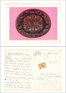 Melahat Hanım’dan Ziyad Ebüzziya’ya kartpostal