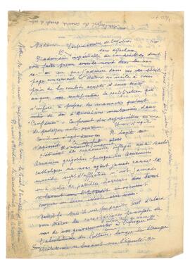 Meliha Yener’in mektubu