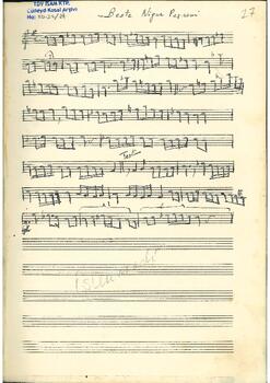 Bestenigar Saz Eseri