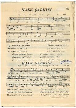 Halk Şarkısı