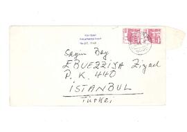 Ziyad Ebüzziya’ya kartpostal