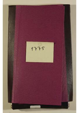 1775 Numaralı Defter (orijinal)