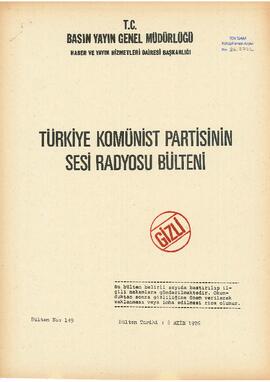 Türkiye Komünist Partisi’nin Sesi Radyosu