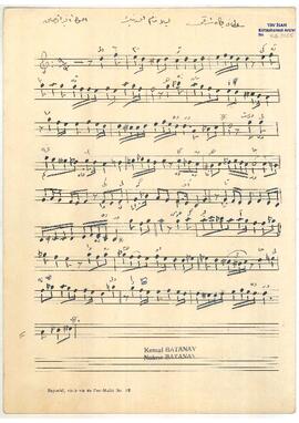 Sultani-Yegah Şarkı