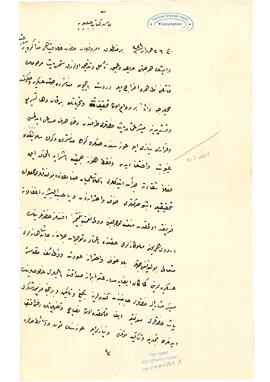 Katilin bulunması için Müşir Osman Paşa'nın gayreti