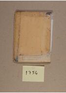 1754 Numaralı Defter (orijinal)