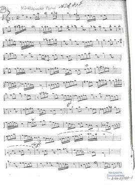 Kürdilihicazkar Saz Eseri