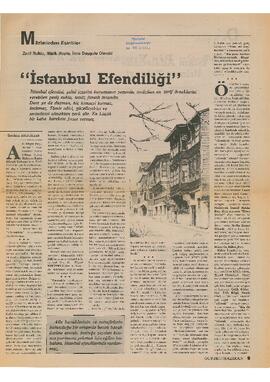 İstanbul Efendiliği