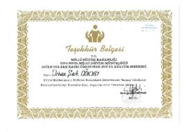 Gökyay'a başarı ödülü