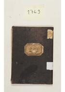 1749 Numaralı Defter (orijinal)