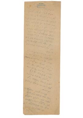 Velid Ebüzziya’nın Daver Bey’e mektubu