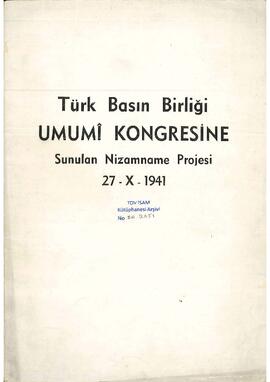 Türk Basın Birliği Umumi Kongresi