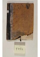 1752 Numaralı Defter (orijinali)