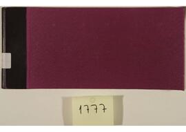 1777 Numaralı Defter (orijinal)