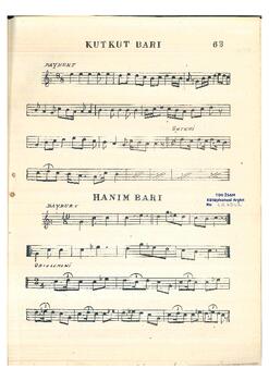 Hanım Barı (Bayburt Yöresi)